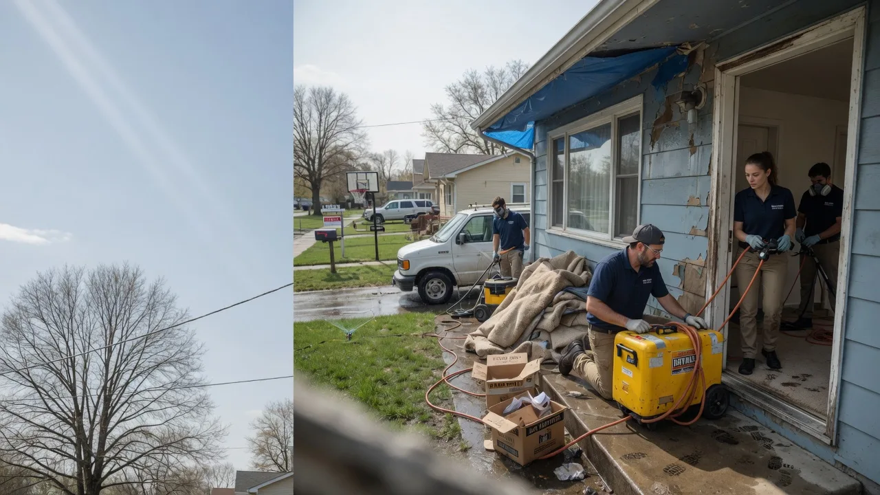 Basement Flood Cleanup in Perryton, TX near me